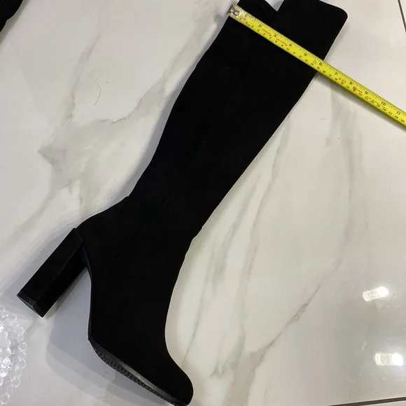 STUART WEITZMAN suede over the knee boots ankle zipper size 6 new condition ⭐️⭐️ - Picture 13 of 17